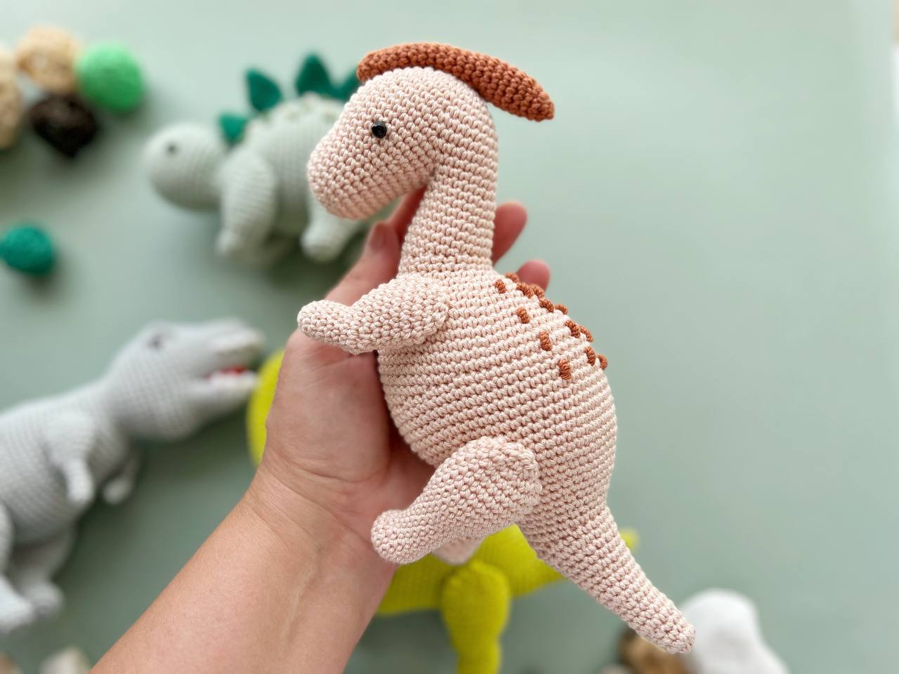 Rnata™ - Dino Playtime Crochet Patterns PDF