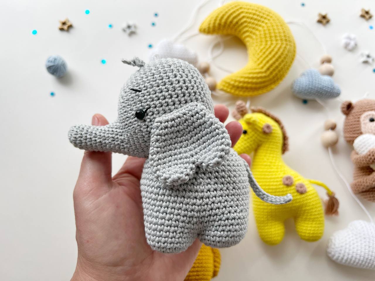 Rnata™ - Dreamy Safari Mobile Crochet Patterns PDF