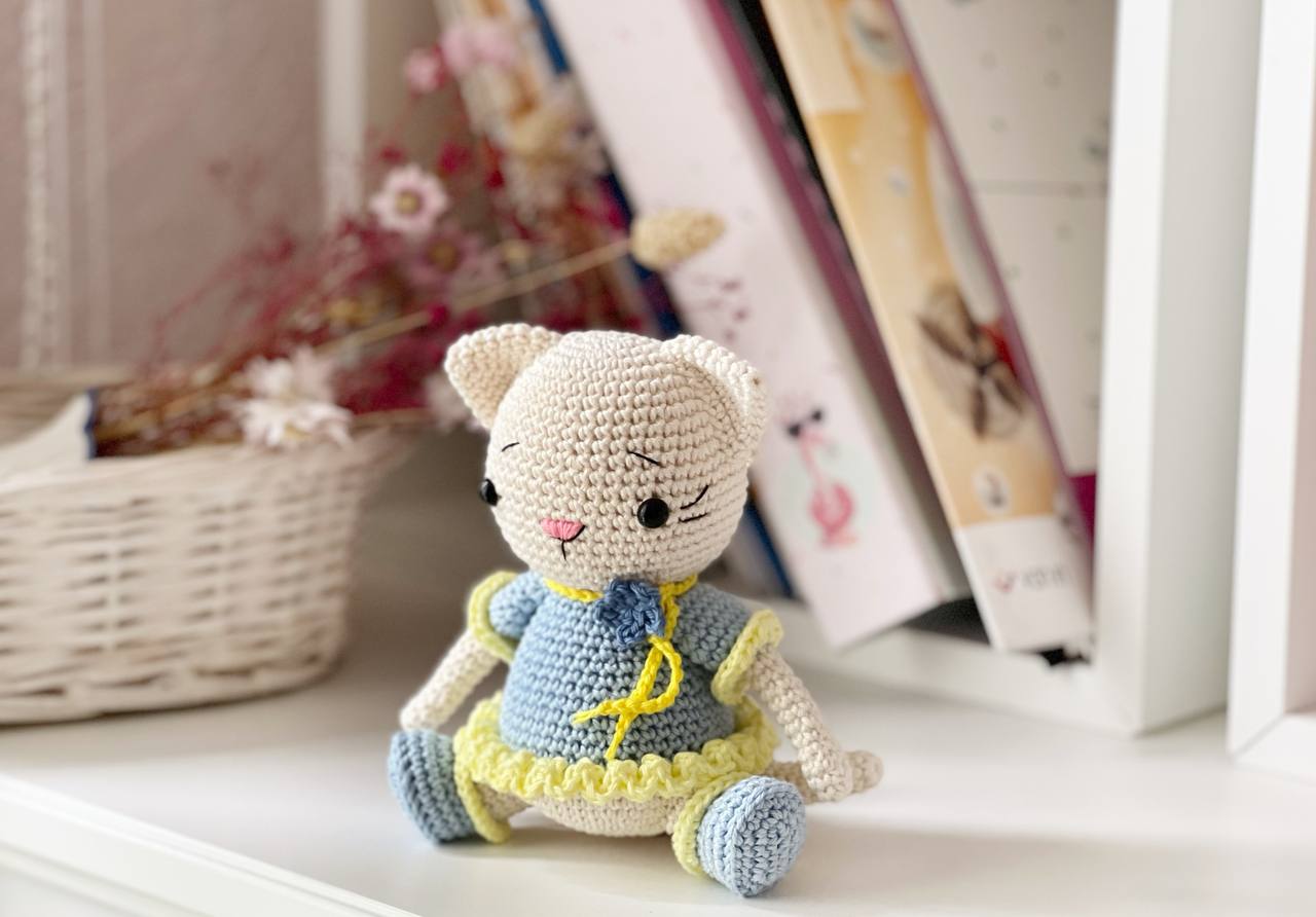 Rnata™ - Sweet Kitty Crochet Pattern PDF