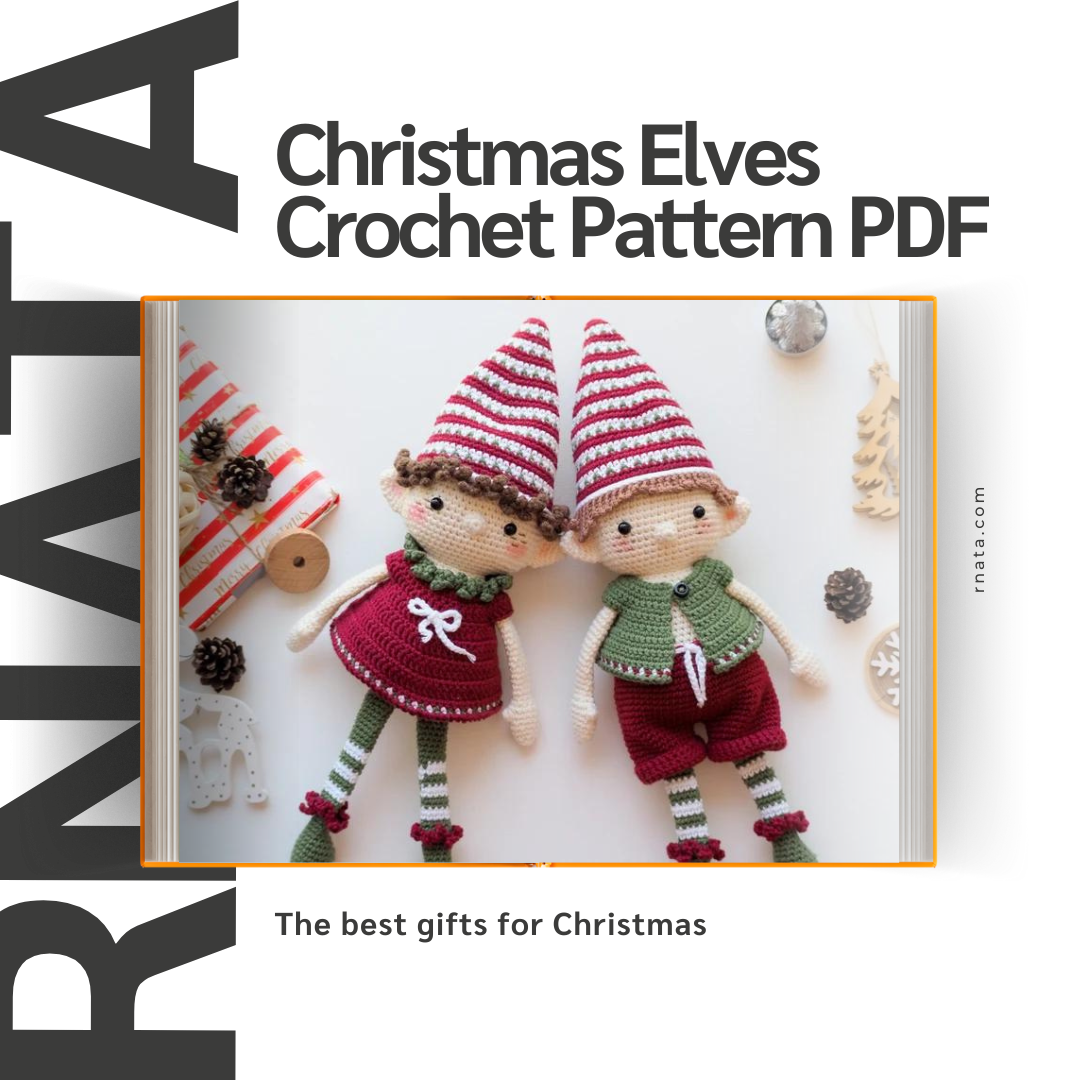 Rnata™ - Christmas Elves Crochet Pattern PDF