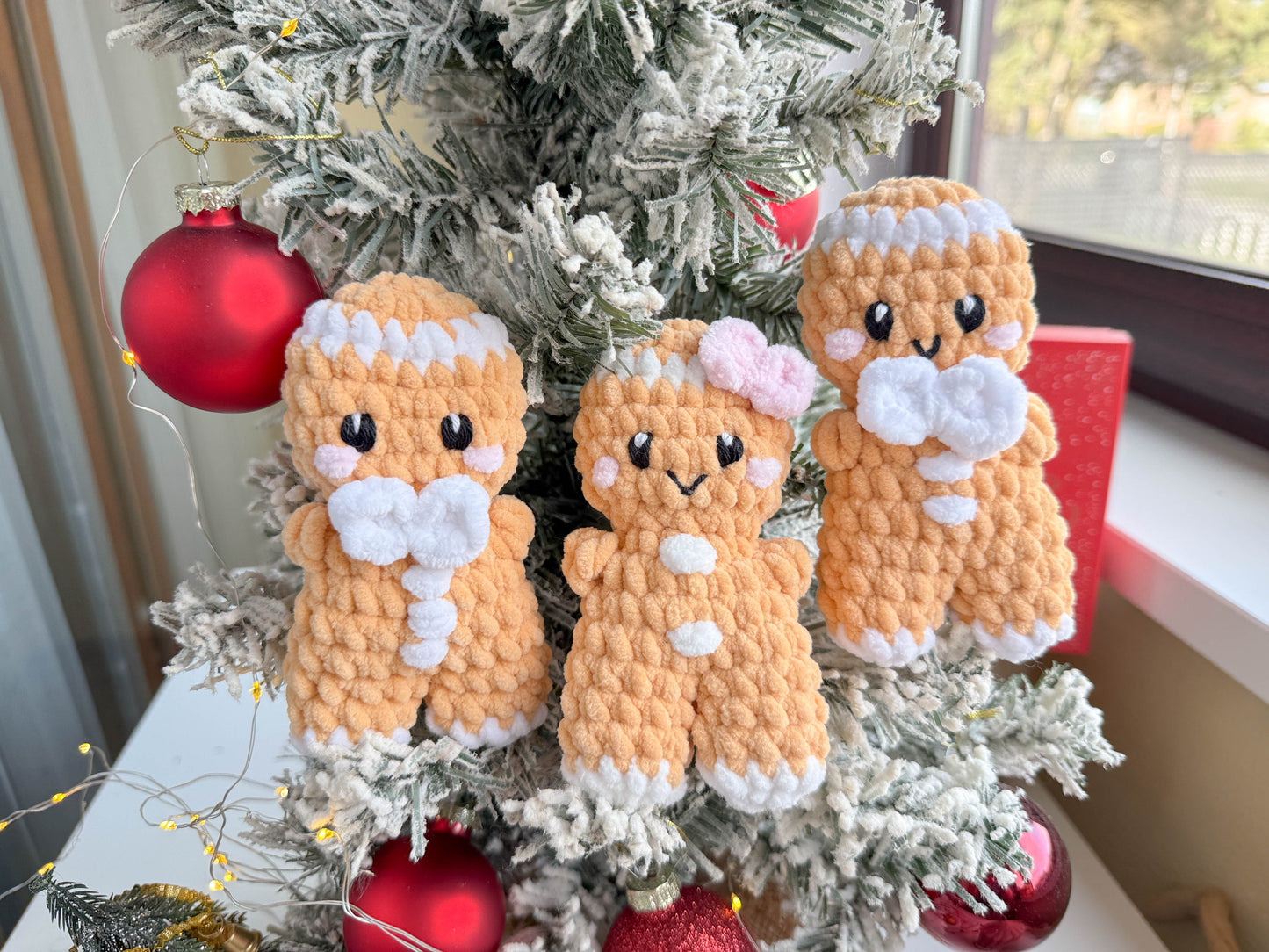 Rnata - Christmas Gingerbread Mini Toys Pattern PDF