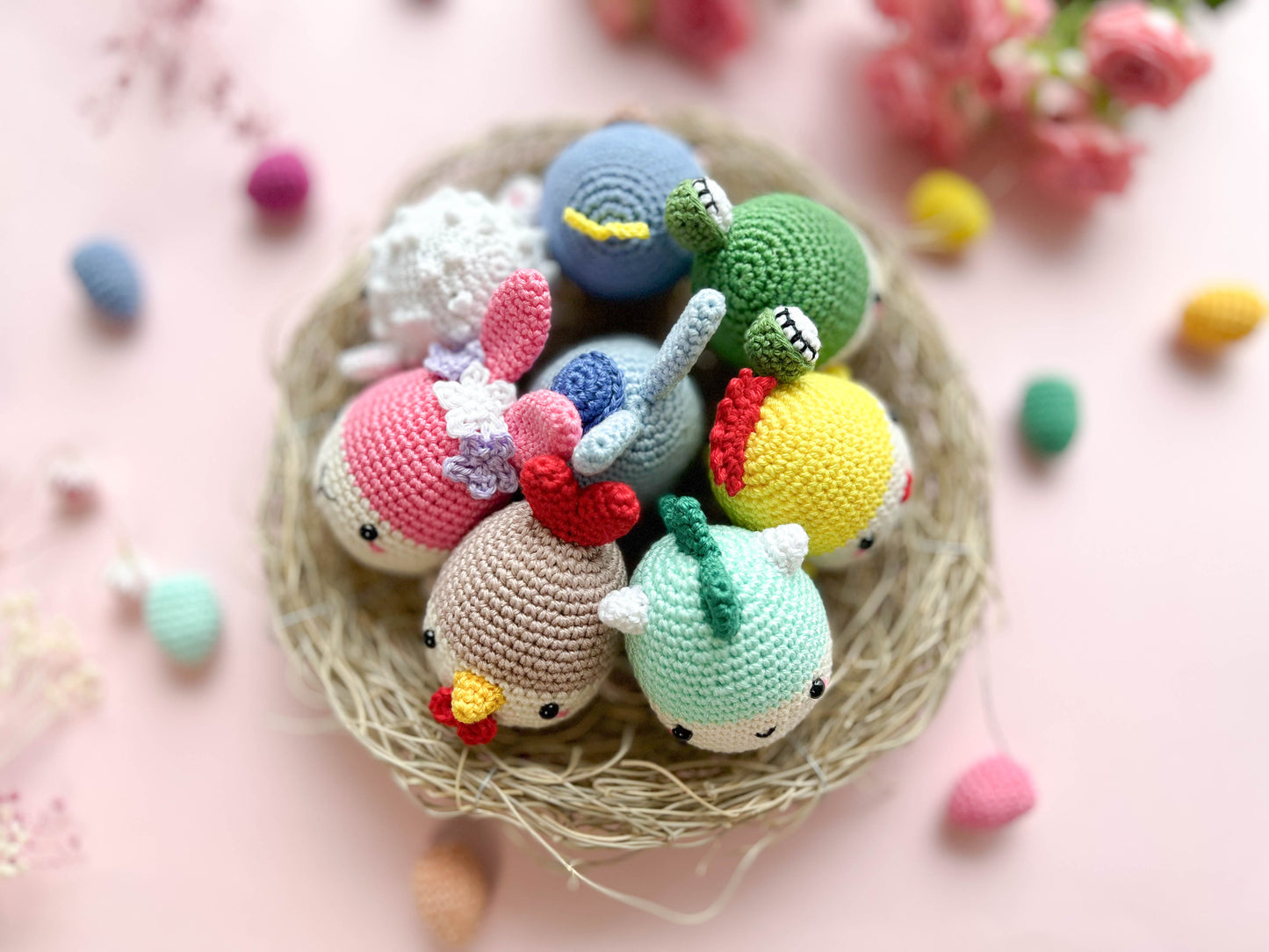 Rnata - Cozy Easter Eggs Pattern PDF