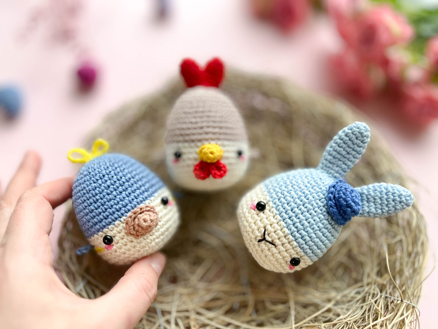 Rnata - Cozy Easter Eggs Pattern PDF