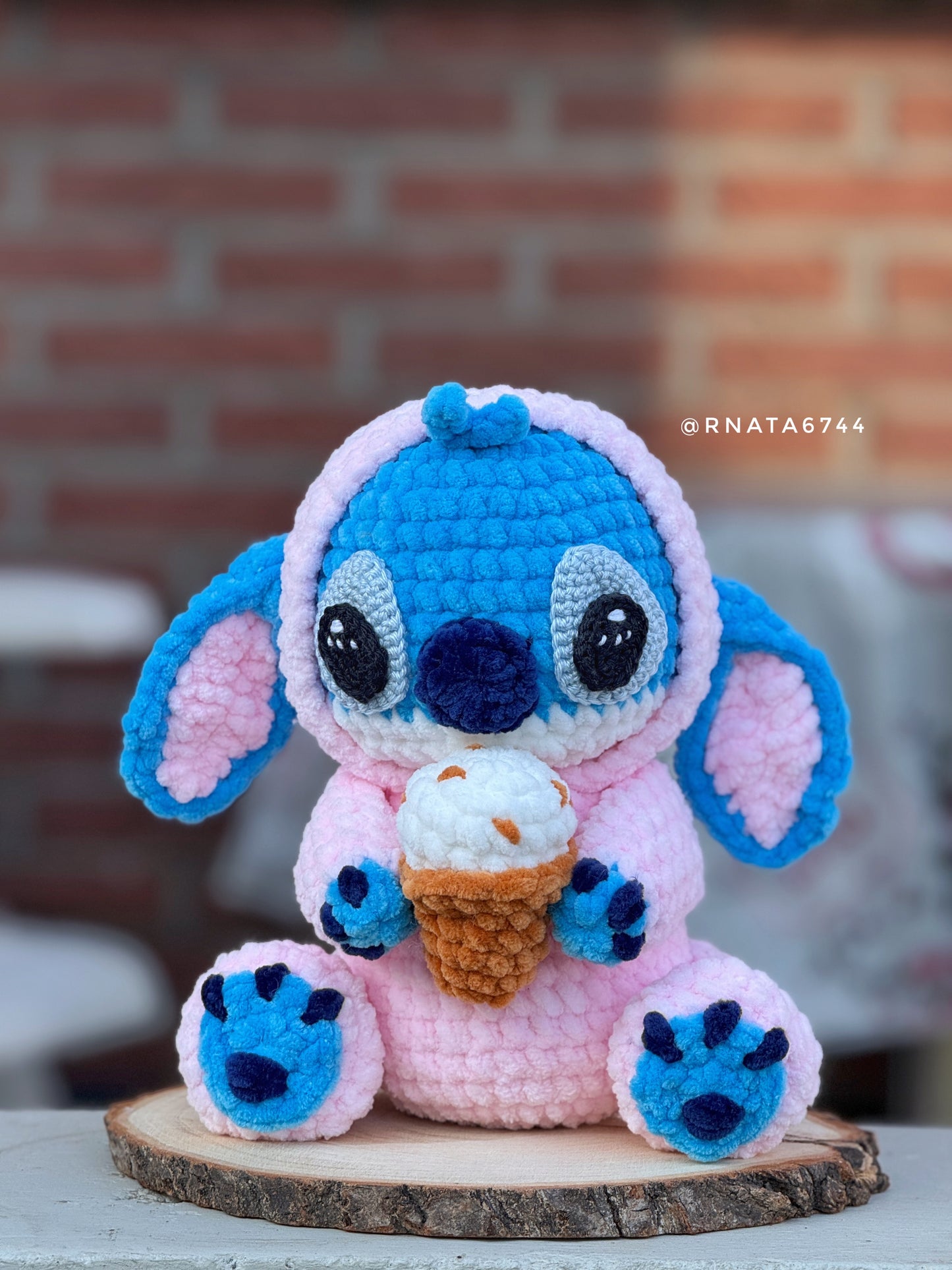Rnata - Cozy Labubu Stitch Pattern PDF