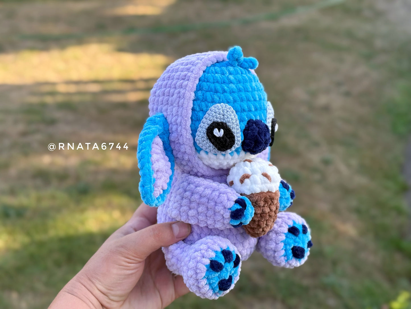 Rnata - Cozy Labubu Stitch Pattern PDF