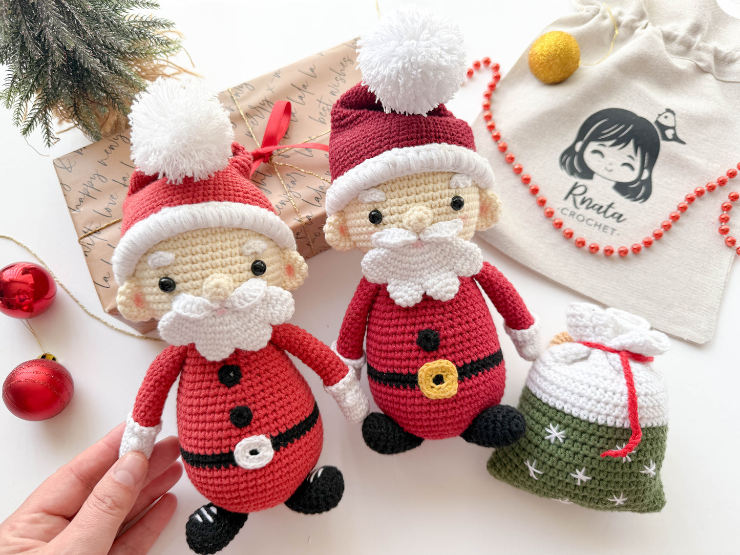 Rnata - Cuddly Santa Claus Pattern PDF