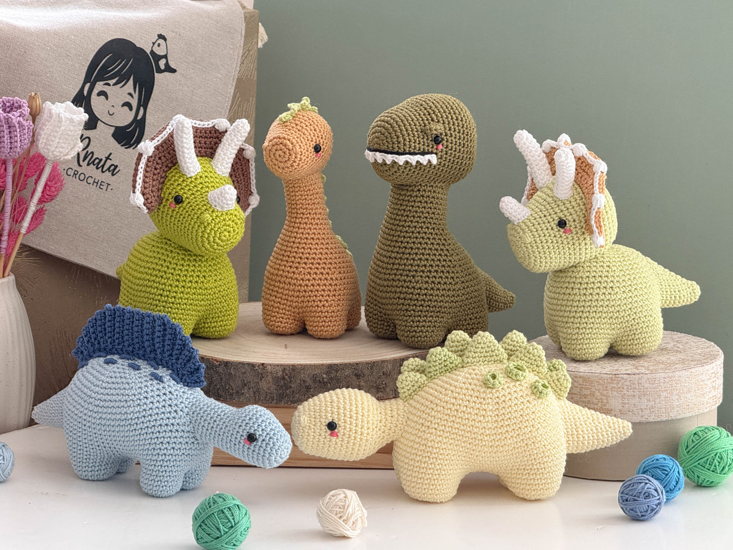 Rnata - Baby Dinosaurus Pattern PDF