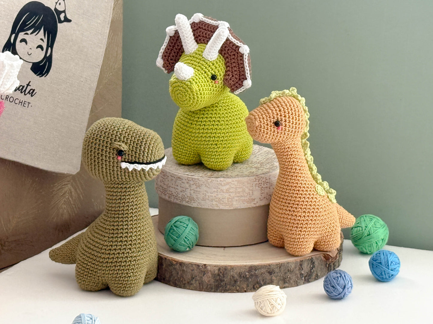 Rnata - Baby Dinosaurus Pattern PDF