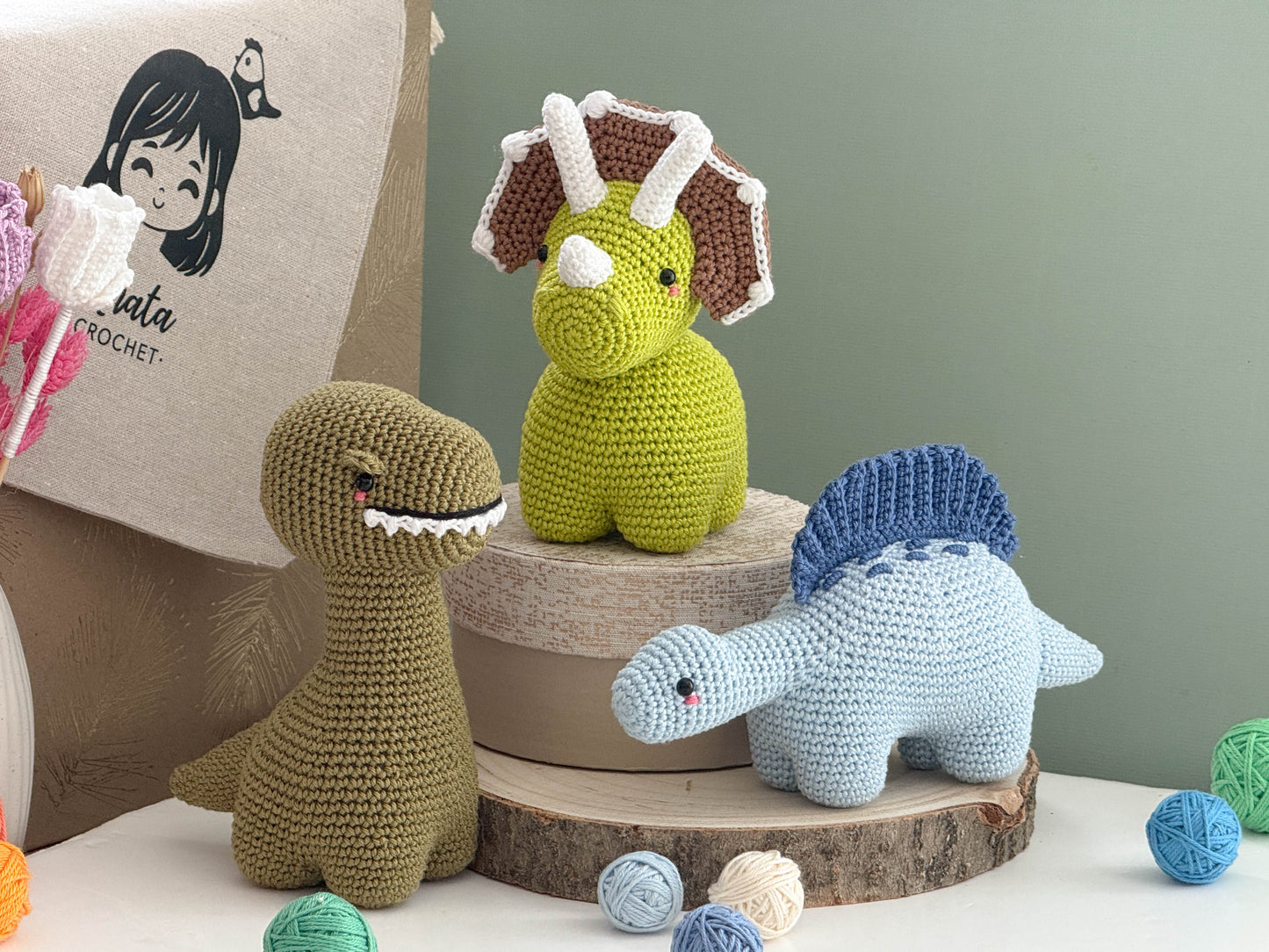 Rnata - Baby Dinosaurus Pattern PDF