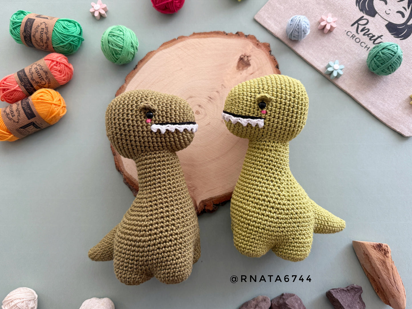 Rnata - Baby Dinosaurus Pattern PDF