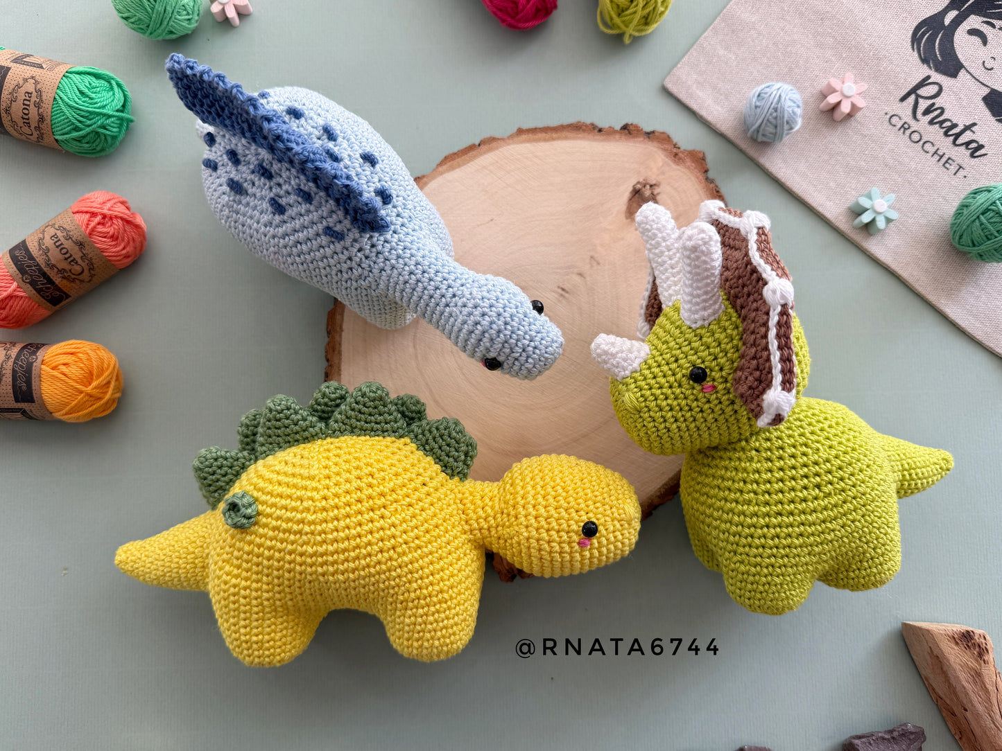 Rnata - Baby Dinosaurus Pattern PDF