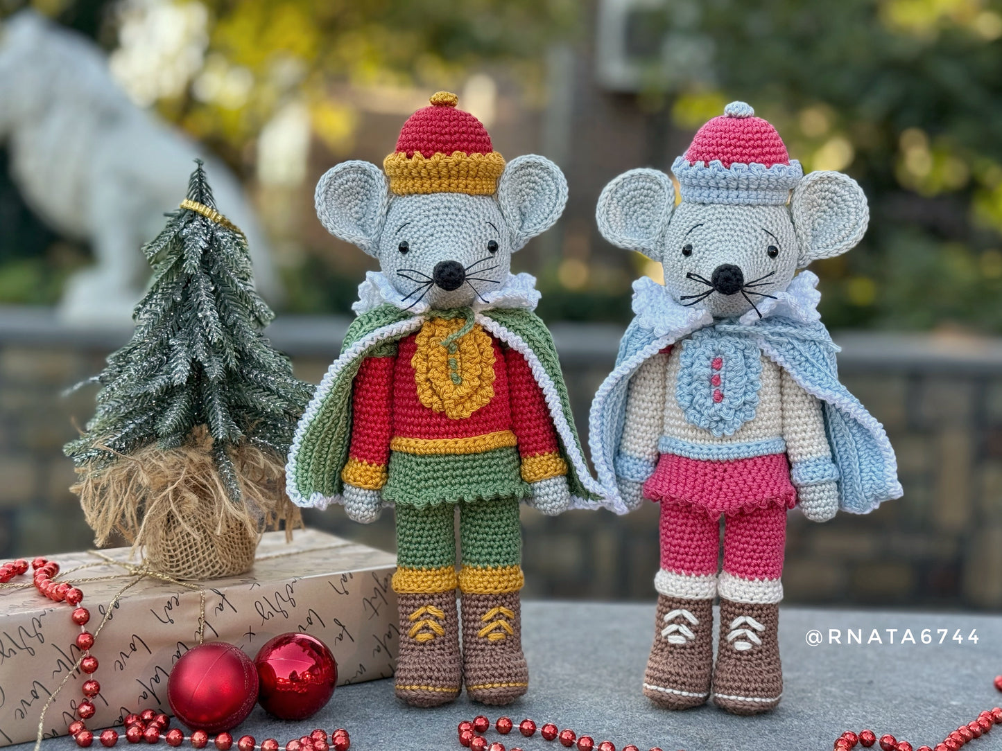 Rnata - Christmas Nutcrackers and Mouse King 2-in-1 Pattern (PDF)