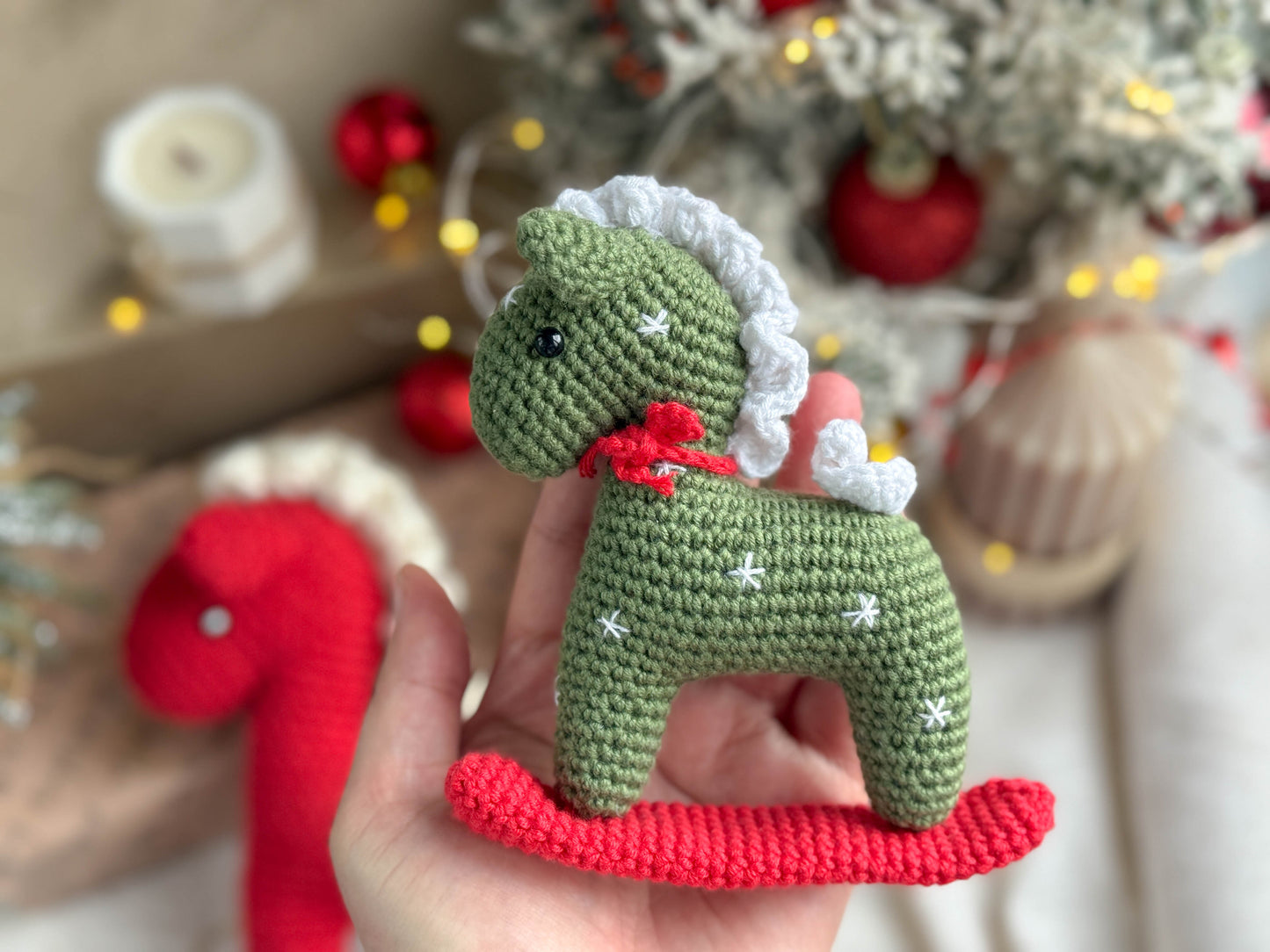 Rnata - Christmas Rocking Horse Pattern (PDF)