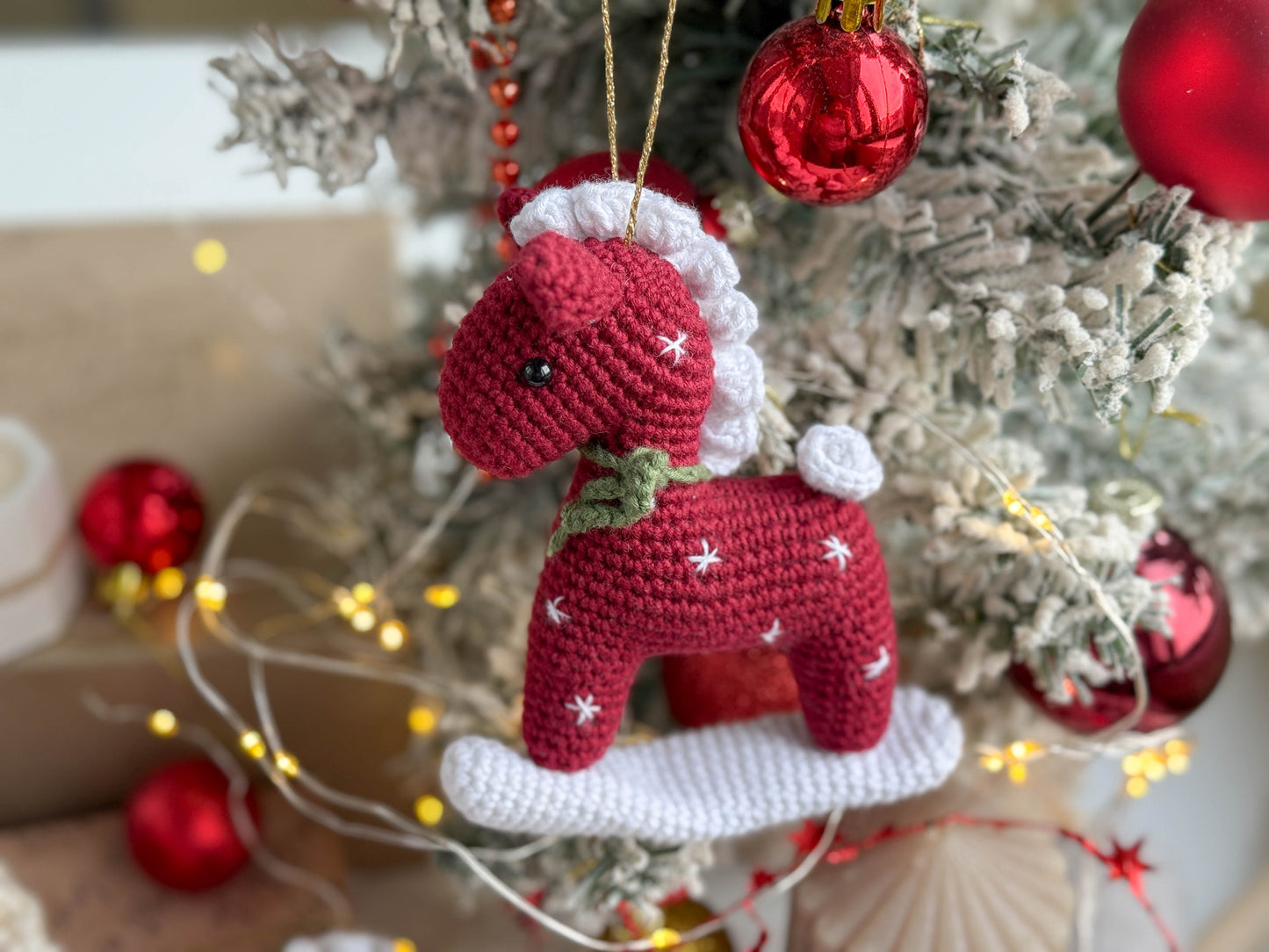 Rnata - Christmas Rocking Horse Pattern (PDF)