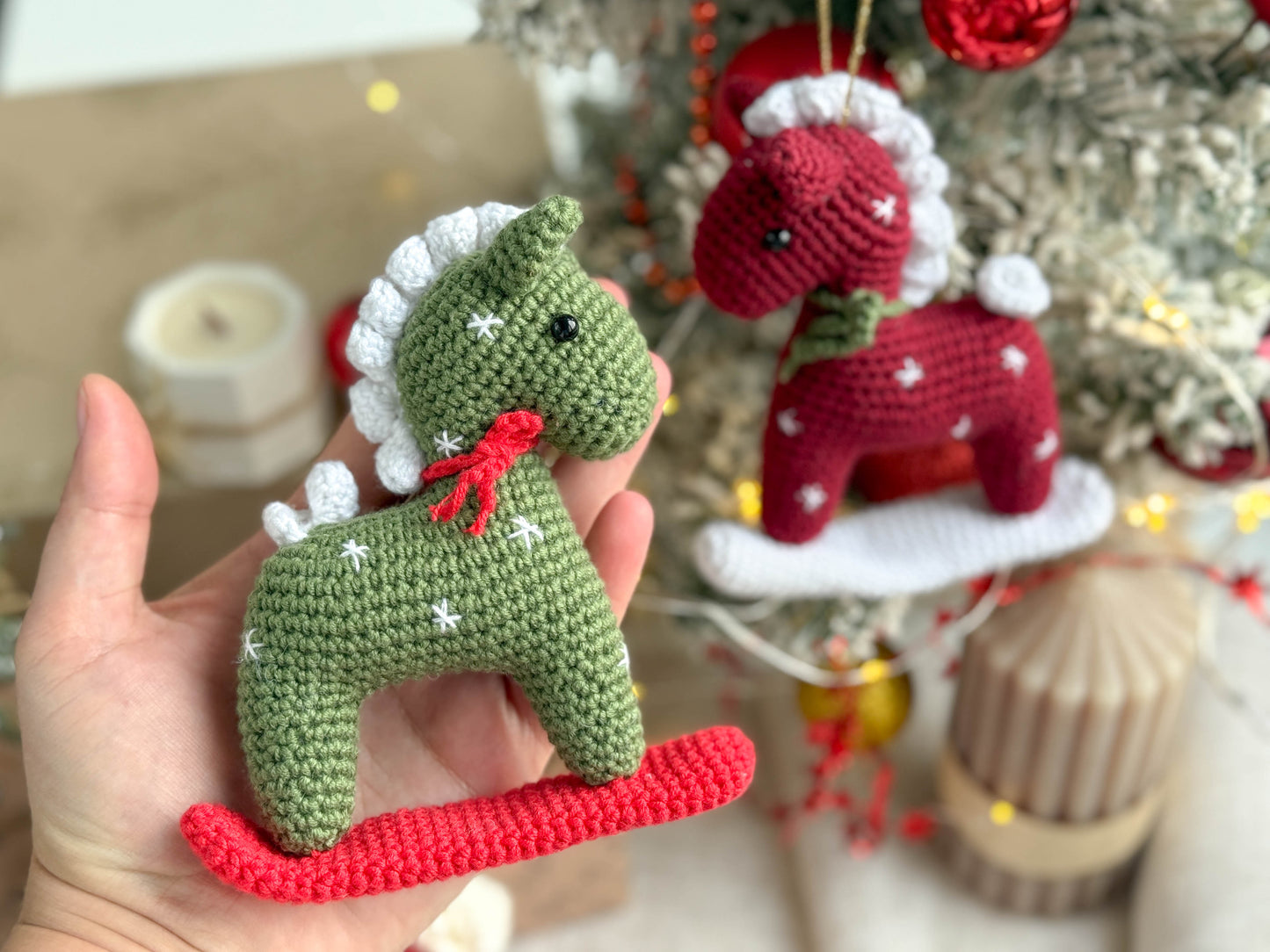 Rnata - Christmas Rocking Horse Pattern (PDF)