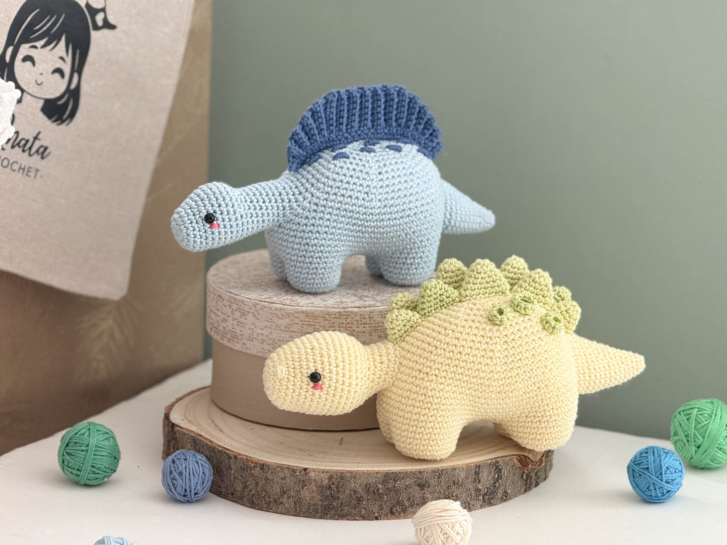 Rnata - Baby Dinosaurus Pattern PDF