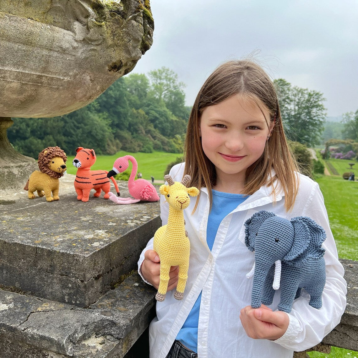 Rnata™ - Jungle Safari Friends Crochet Pattern PDF