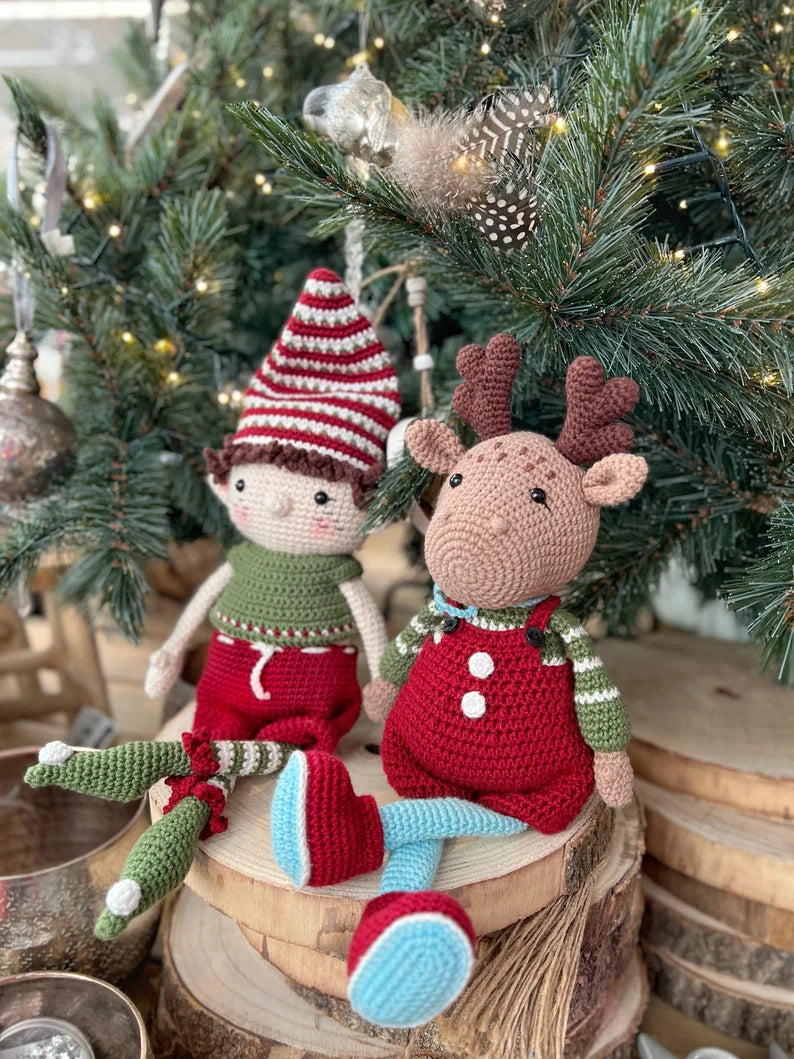 Rnata™ - Christmas Elves Crochet Pattern PDF