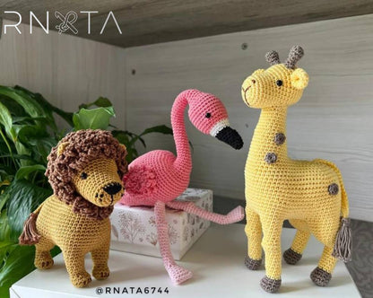 Rnata™ - Savanna Animals Crochet PDF