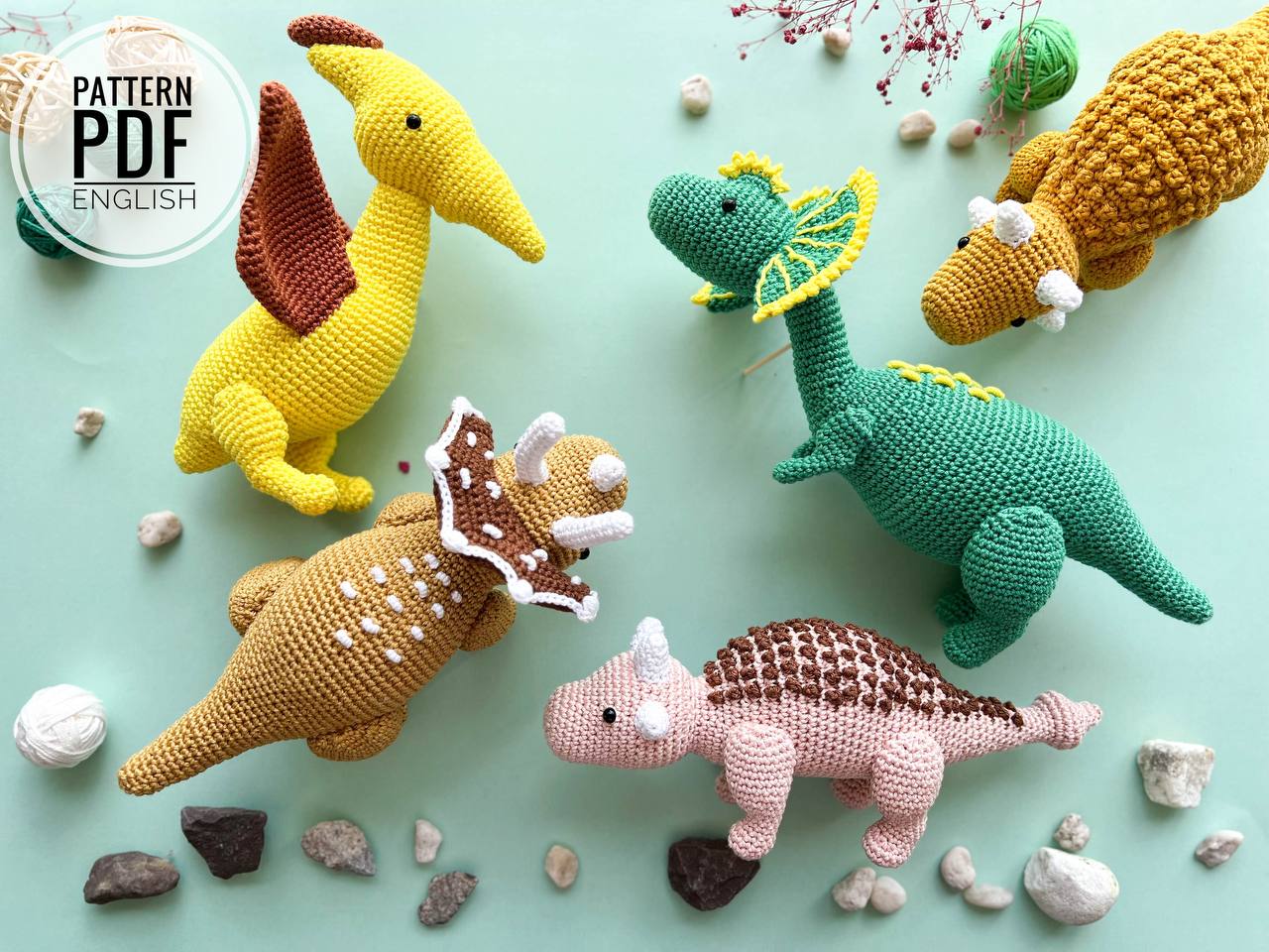 Rnata™ - Dino Delight Patterns PDF