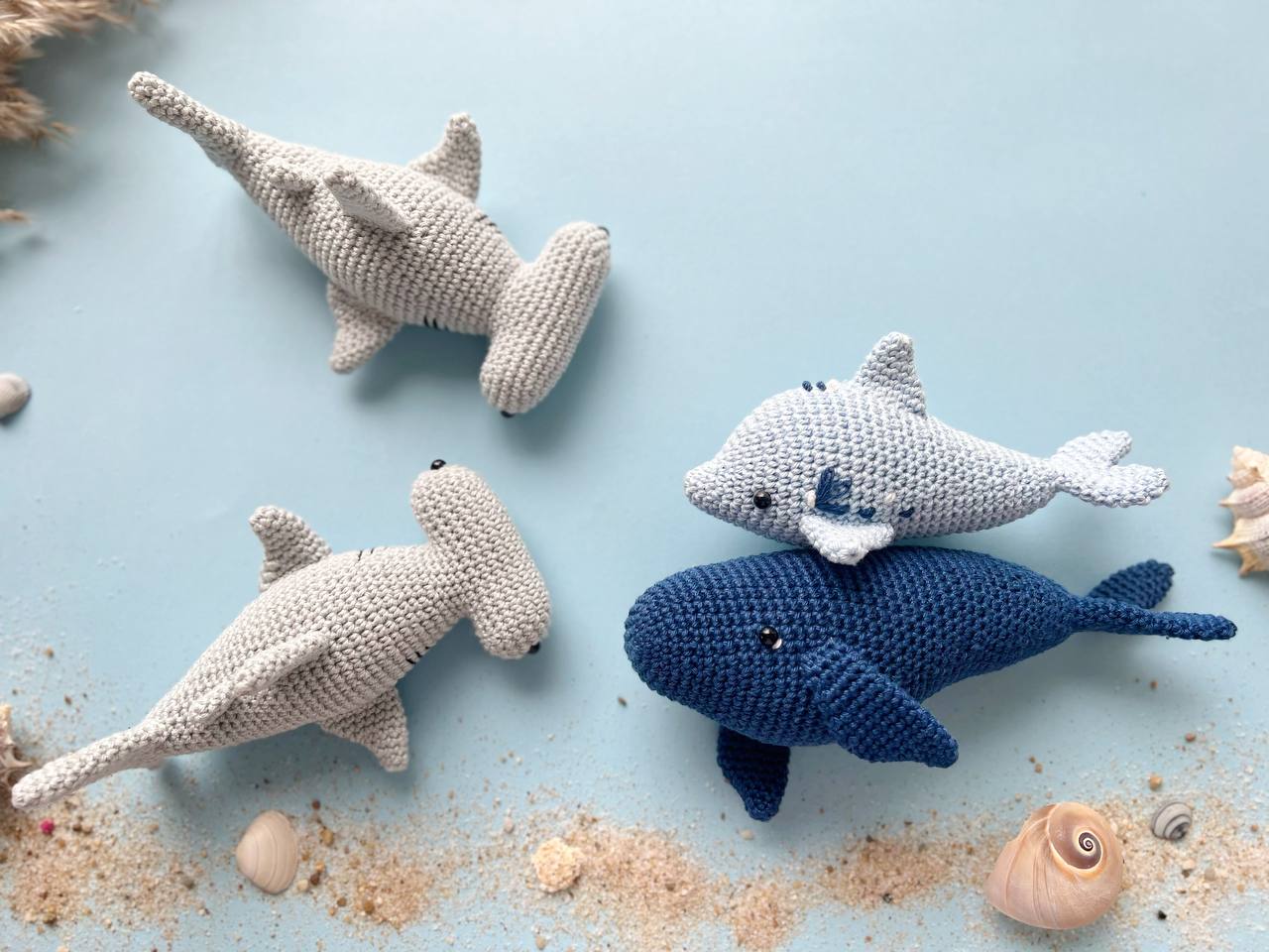 Rnata™ - Ocean Pals Crochet Patterns PDF