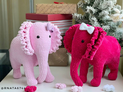 Rnata™ - Charming Elephants Crochet Patterns PDF