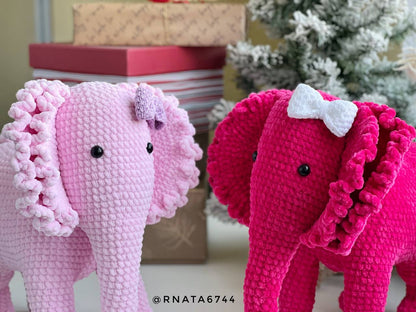 Rnata™ - Charming Elephants Crochet Patterns PDF