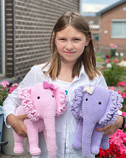 Rnata™ - Charming Elephants Crochet Patterns PDF