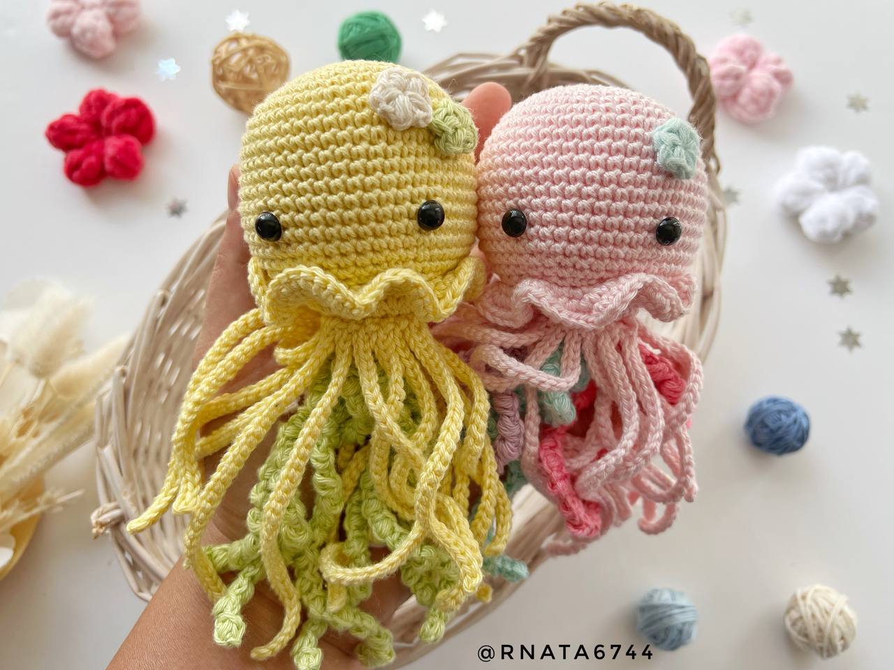 Rnata™ - Jolly Jellyfish Crochet Patterns PDF