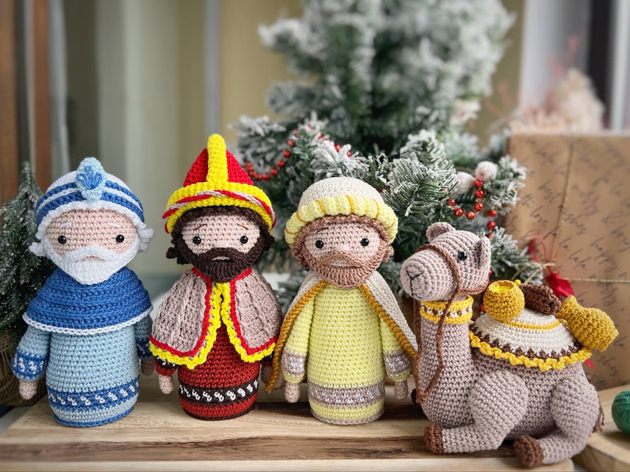 Popular Crocheted Nativity Set