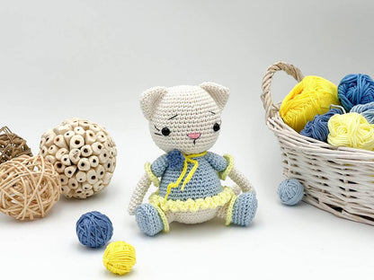 Rnata™ - Sweet Kitty Crochet Pattern Free PDF