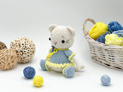 Rnata™ - Sweet Kitty Crochet Pattern Free PDF