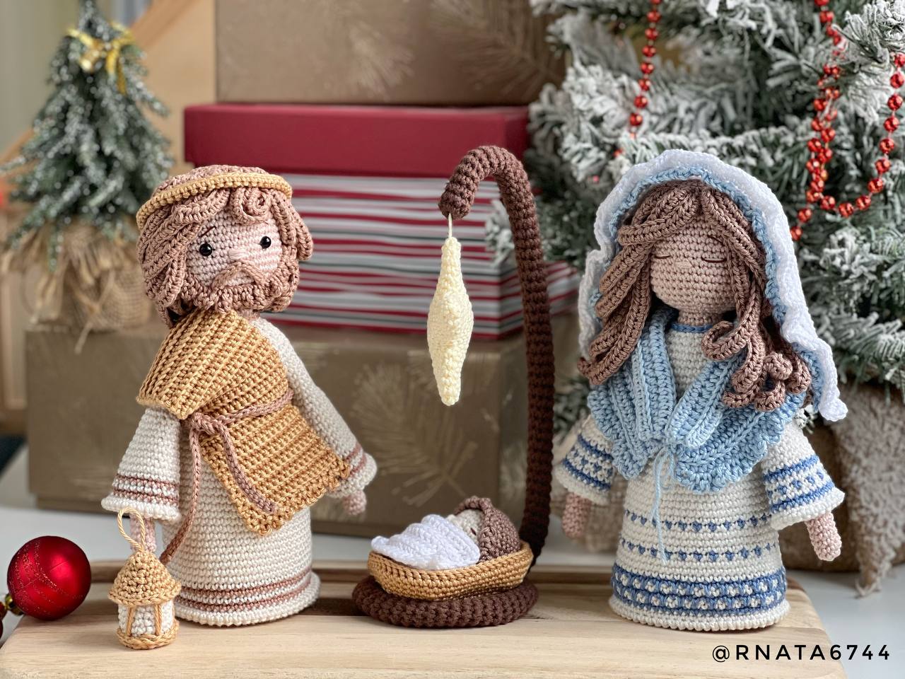 Rnata™ - Nativity Scene Crochet Pattern PDF