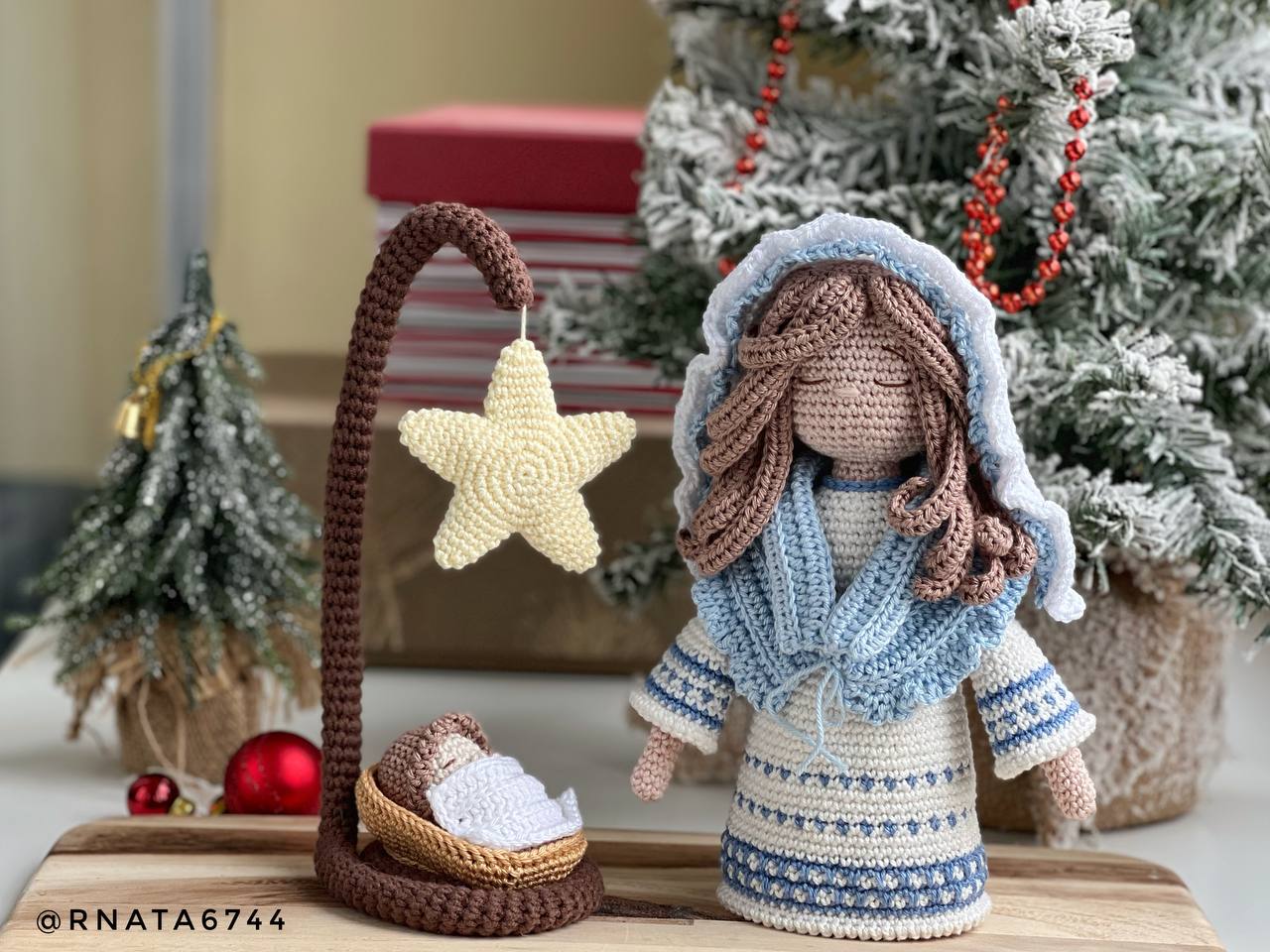 Rnata™ - Nativity Scene Crochet Pattern PDF