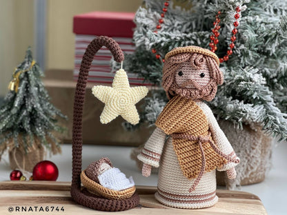 Rnata™ - Nativity Scene Crochet Pattern PDF