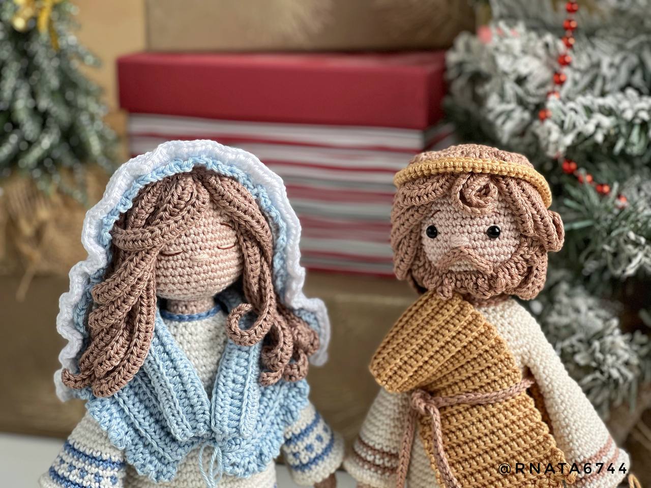 Rnata™ - Nativity Scene Crochet Pattern PDF