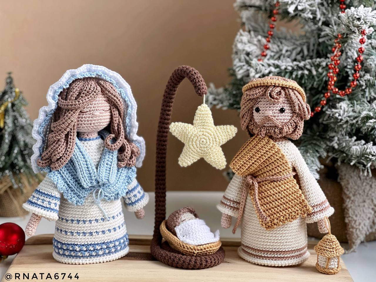 Rnata™ - Nativity Scene Crochet Pattern PDF