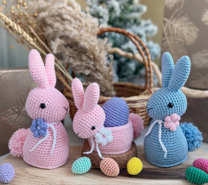 Rnata - Adorable Easter Bunnies Pattern PDF