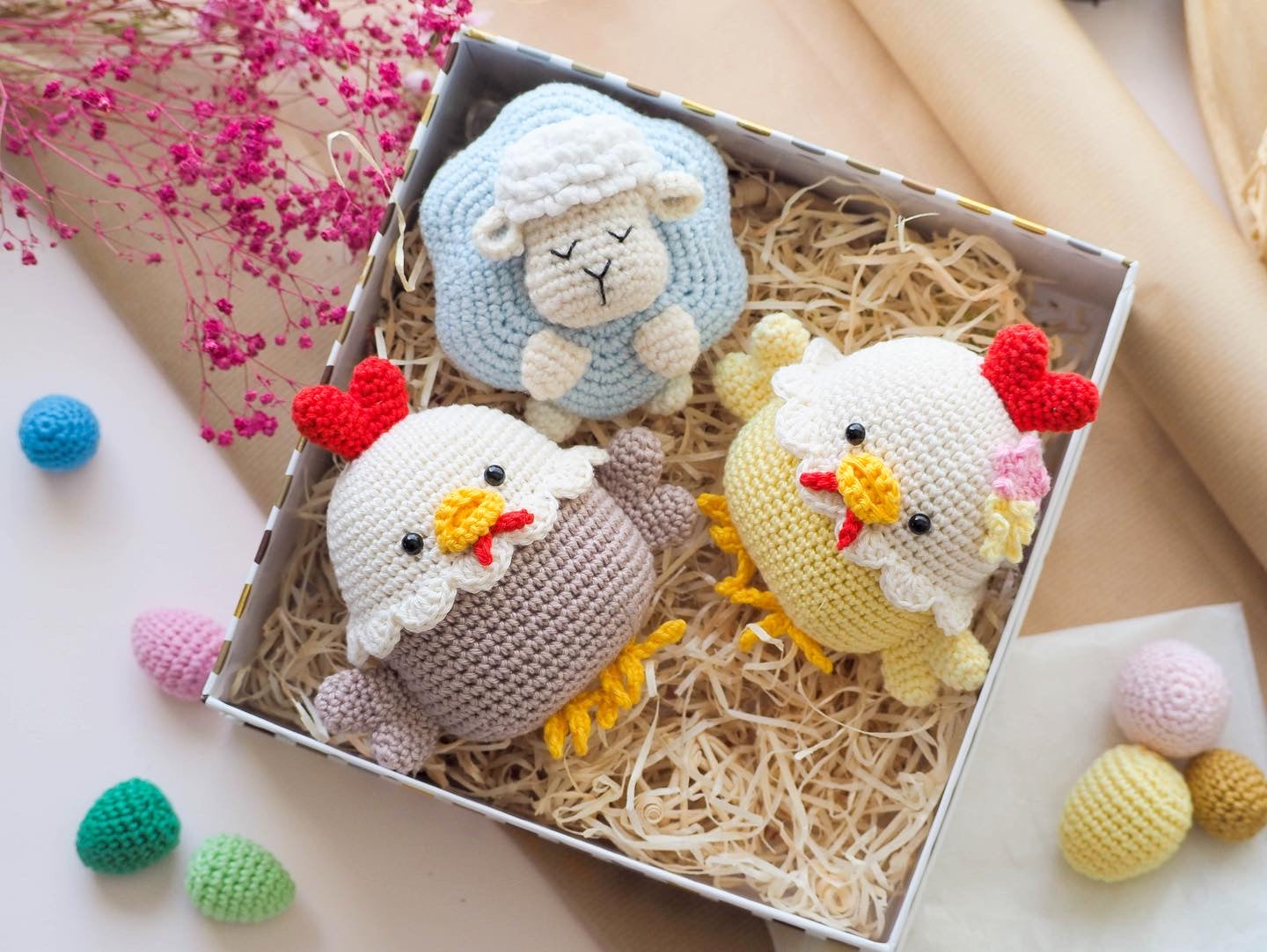 Rnata - Festive Easter Crochet Toys Pattern PDF