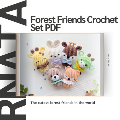 Rnata™ - Forest Friends Crochet Set PDF