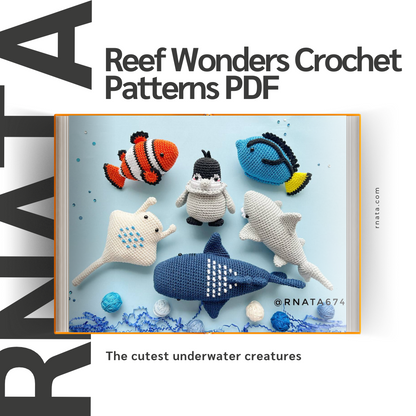 Rnata™ - Reef Wonders Crochet Patterns PDF