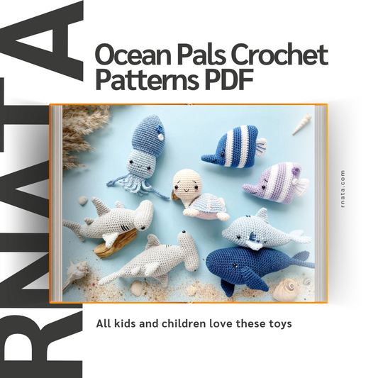 Rnata™ - Ocean Pals Crochet Patterns PDF