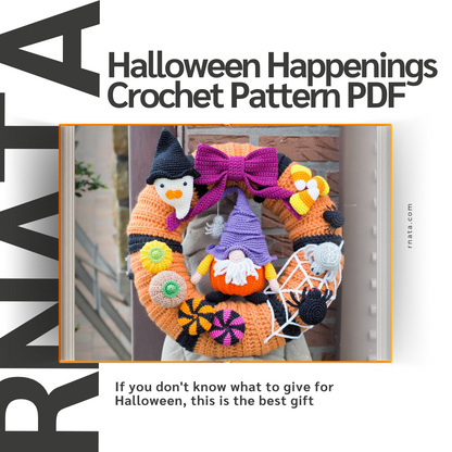 Rnata™ - Halloween Happenings Crochet Pattern PDF