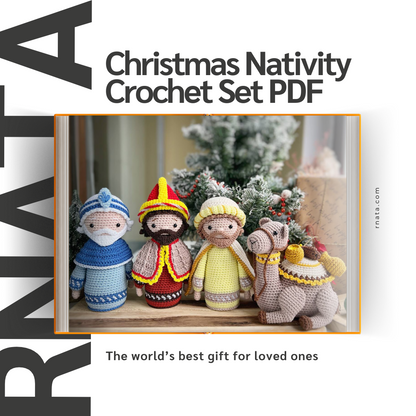 Rnata™ - Christmas Nativity Crochet Set PDF