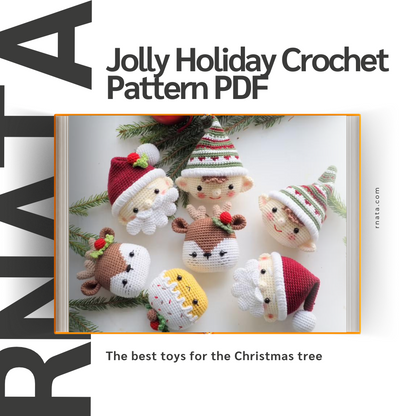 Rnata™ - Jolly Holiday Crochet Pattern PDF