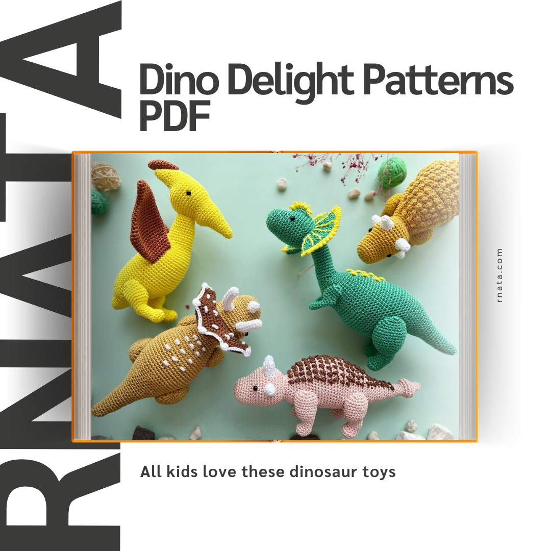 Rnata™ - Dino Delight Patterns PDF