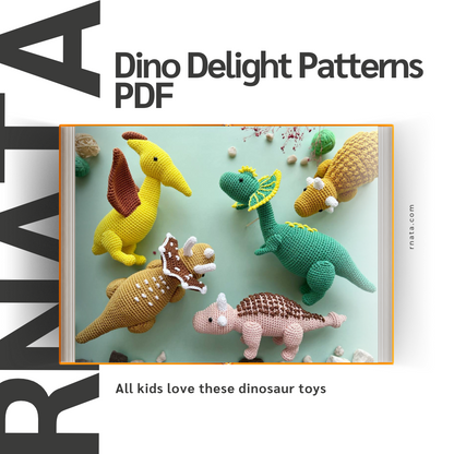 Rnata™ - Dino Delight Patterns PDF