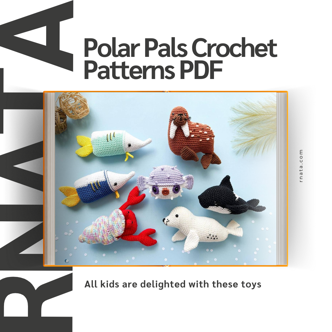 Rnata™ - Polar Pals Crochet Patterns PDF