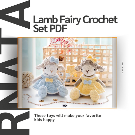 Rnata™ - Lamb Fairy Crochet Set PDF