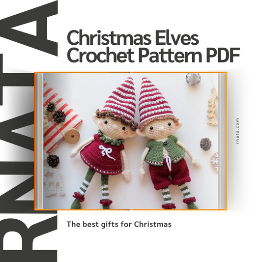 Rnata™ - Christmas Elves Crochet Pattern PDF